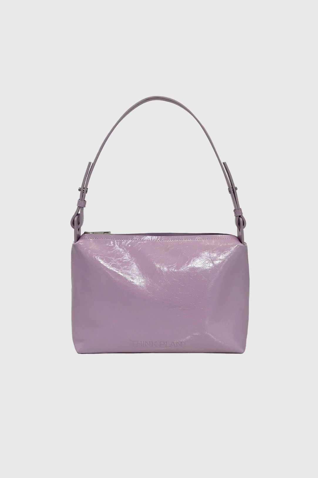 GLOSSY LEATHER SHOULDER BAG (2nd Re-open)